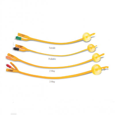 latex silicone foley catheter/catheter foley/foley catheter 6fr